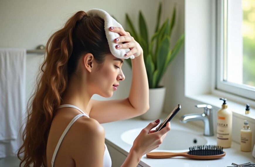 Capelli bagnati, questo gesto subito dopo la doccia rovina le lunghezze e i parrucchieri chiedono di smettere